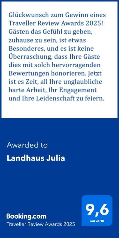 קוברן-גונדורף Landhaus Julia מראה חיצוני תמונה
